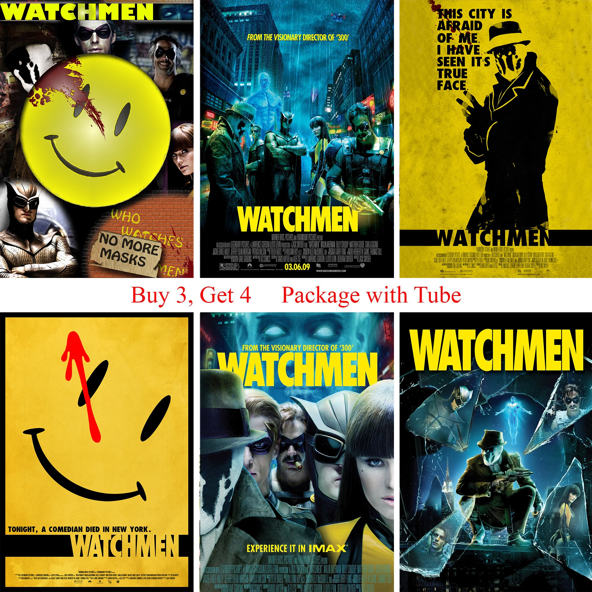 Watchman Posters Movie Wall Stickers White Coated Paper Prints High Definition Home Decoration Livingroom Bedroom Bar
Watchman Posters Movie Wall Stickers White Coated Paper Prints High Definition Home Decoration Livingroom Bedroom Bar