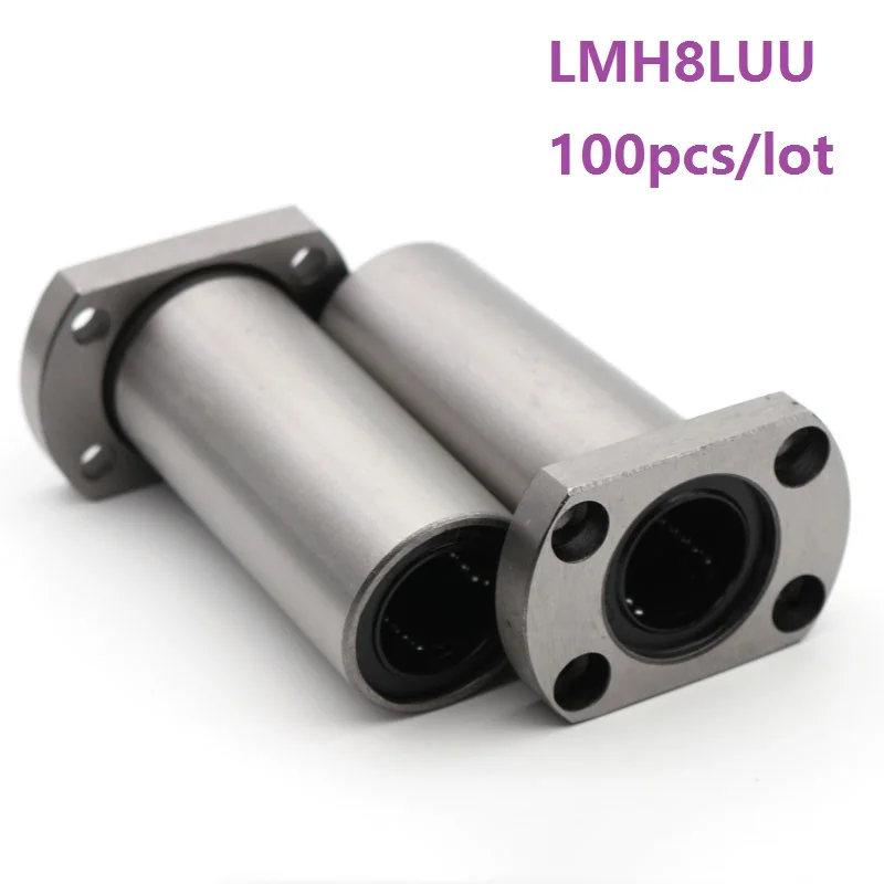 100 шт./лот LMH8LUU длинный тип овальный фланец линейный движение шарикоподшипник втулка для ЧПУ 3D принтера линейный стержень
100 шт./лот LMH8LUU длинный тип овальный фланец линейный движение шарикоподшипник втулка для ЧПУ 3D принтера линейный стержень