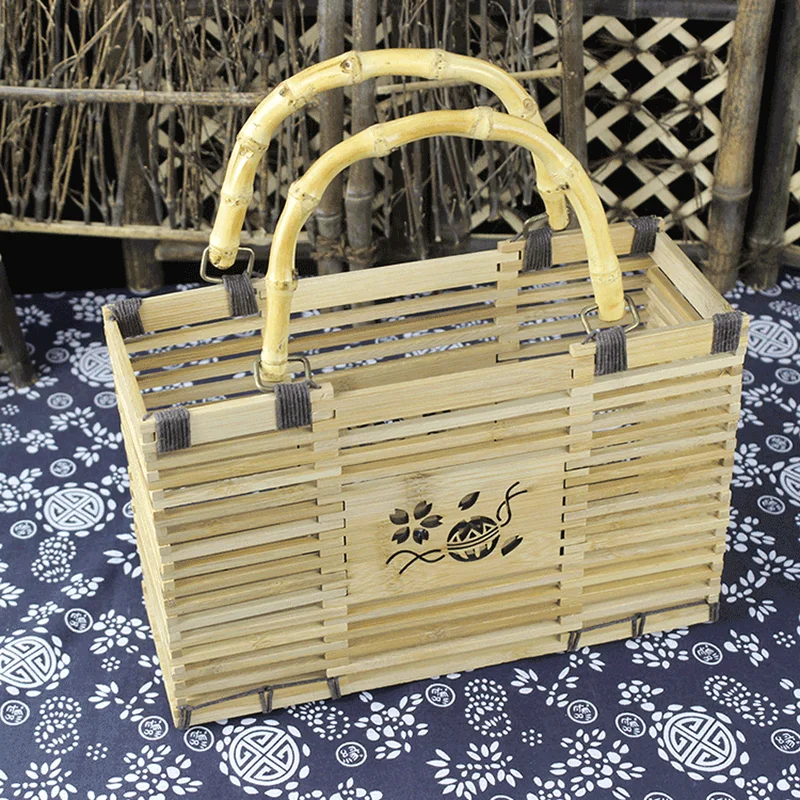 2019 New Bamboo Handbag Basket Japanese and Korean Style Bamboo Crafts Bag Storage Basket Fashion handbags
2019 New Bamboo Handbag Basket Japanese and Korean Style Bamboo Crafts Bag Storage Basket Fashion handbags