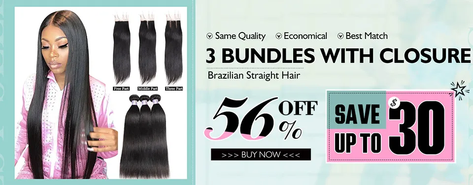 allove straight hair bundles with closure