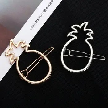 Fashion Hollow Metal Hairpin Fruit Pineapple Hair Clip Women Girls Hair Pin Jewelry Hair Accessories
Fashion Hollow Metal Hairpin Fruit Pineapple Hair Clip Women Girls Hair Pin Jewelry Hair Accessories