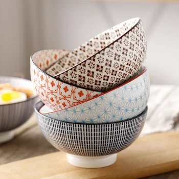 EECAMAIL Creative Nordic Simple Underglaze Ceramic Tableware Japanese 6-inch Large High-Foot Anti-scald Salad Bowl Noodle Soup
EECAMAIL Creative Nordic Simple Underglaze Ceramic Tableware Japanese 6-inch Large High-Foot Anti-scald Salad Bowl Noodle Soup