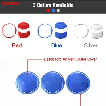 Sansour ABS Car Interior Gear Shift Dashboard Door AC Air Vent Decoration Ring Cover Trim Stickers For Ford Mustang 2015 Up
Sansour ABS Car Interior Gear Shift Dashboard Door AC Air Vent Decoration Ring Cover Trim Stickers For Ford Mustang 2015 Up