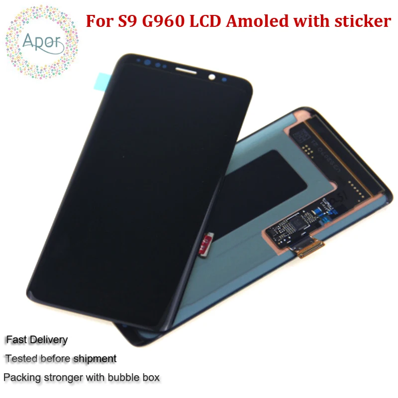 Warranty LCD Super AMOLED For Samsung for Galaxy S9 G960 LCD Display Touch Screen Digitizer Assembly 5.8''
Warranty LCD Super AMOLED For Samsung for Galaxy S9 G960 LCD Display Touch Screen Digitizer Assembly 5.8''