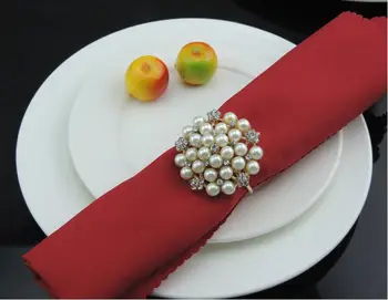 Free shipping flower Imitation pearls gold silver Napkin Rings for wedding dinner,holidays,Table Decoration Accessories SN509
Free shipping flower Imitation pearls gold silver Napkin Rings for wedding dinner,holidays,Table Decoration Accessories SN509