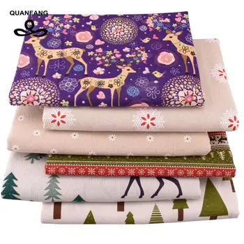 QUAN FANG Christmas Series Printed Cotton Linen Fabric For DIY Quilting Sewing/Sofa/Table/Clothes,Curtain,Bag,Cushion Material
QUAN FANG Christmas Series Printed Cotton Linen Fabric For DIY Quilting Sewing/Sofa/Table/Clothes,Curtain,Bag,Cushion Material