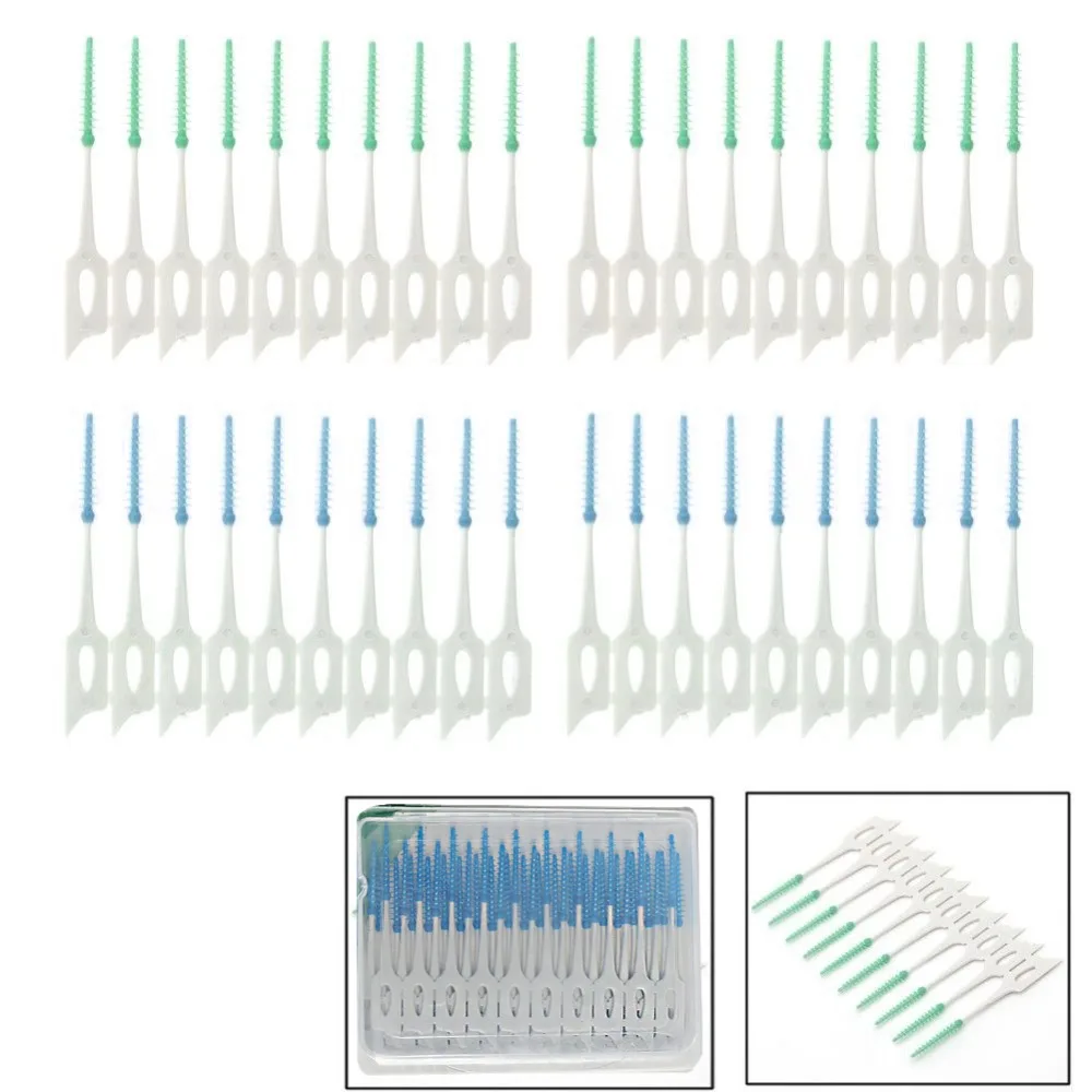 New 1Pack/40Pcs Soft Clean Between Interdental Floss Brushes Dental Oral Care Tool Drop Shipping
New 1Pack/40Pcs Soft Clean Between Interdental Floss Brushes Dental Oral Care Tool Drop Shipping