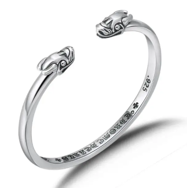 JOOCHEER Sterling S925 925 silver Bangle plum blossom vintage ethnic bracelet size adjustable dragon
JOOCHEER Sterling S925 925 silver Bangle plum blossom vintage ethnic bracelet size adjustable dragon