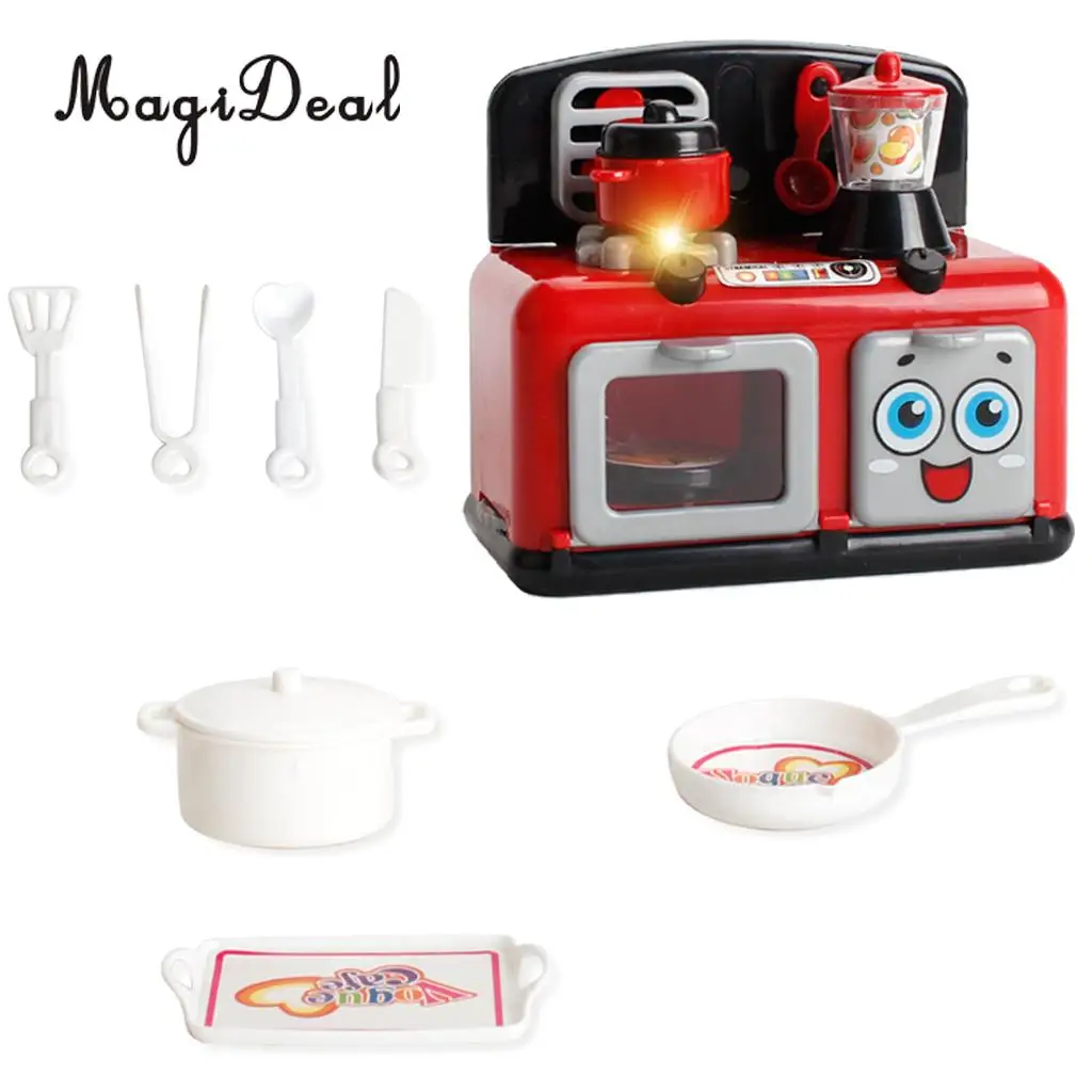 Electric Microwave Oven Appliance Toy for Kitchen Housekeeping Role Pretend Play Game Developmental Game Children Kids Toys