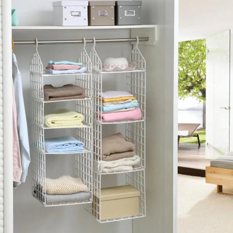 Wardrobe Layered Storage Rack Bag Storage Hanging Bag Plastic Closet Hanging Finishing Rack Multi-layer Dust Storage Rack
Wardrobe Layered Storage Rack Bag Storage Hanging Bag Plastic Closet Hanging Finishing Rack Multi-layer Dust Storage Rack