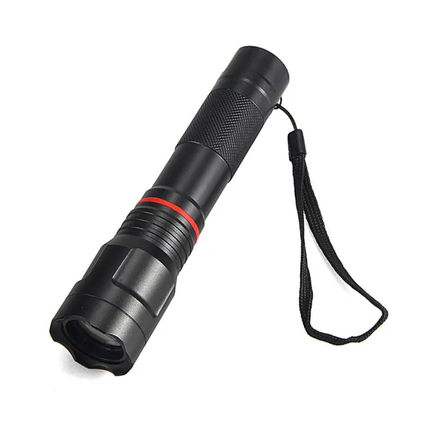 

Black C18-COB CREE XM-LT6 + COB 3800LM 5 Modes with Magnet Zoom Lamp Flashlight Flashlight Hunting 18650 LED Glare Flashlight