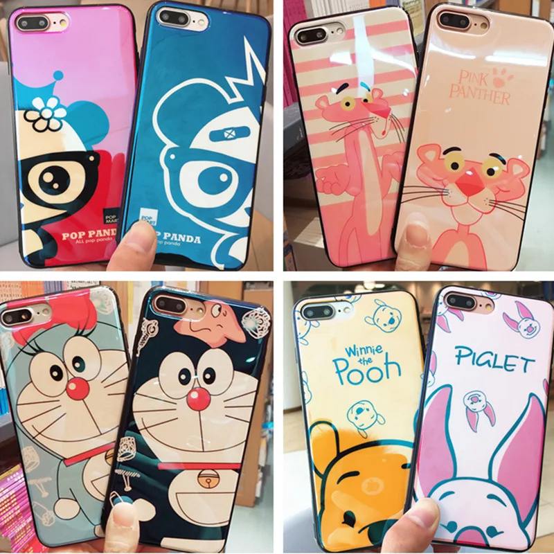 Cartoon Blu-ray phone case for iPhone X XS XR XSMax 8 7 6 6S PluS Creative plating gradient mirror anti-drop protection cover
Cartoon Blu-ray phone case for iPhone X XS XR XSMax 8 7 6 6S PluS Creative plating gradient mirror anti-drop protection cover