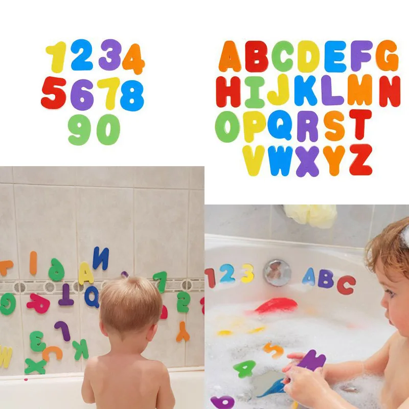 36pcs/Set Alphanumeric Letter Puzzle Baby Bath Toys Soft EVA Kids Baby Water Toys For Bathroom Early Educational Suction Up To
36pcs/Set Alphanumeric Letter Puzzle Baby Bath Toys Soft EVA Kids Baby Water Toys For Bathroom Early Educational Suction Up To