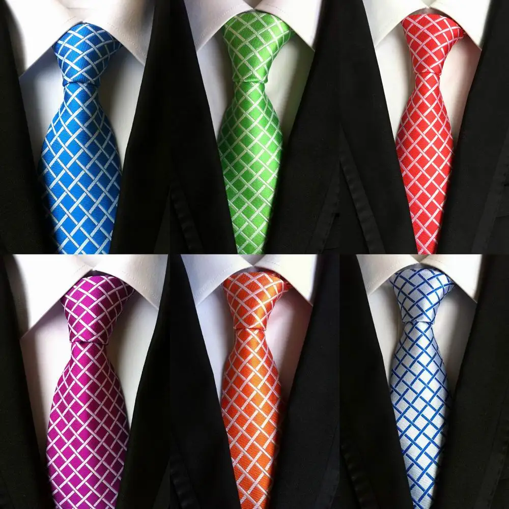 New Arrival Checks Tie Blue Orange Green Soild Ties For Men Jacquard Woven Silk Neck Tie Suit For Formal Business Party Wedding
New Arrival Checks Tie Blue Orange Green Soild Ties For Men Jacquard Woven Silk Neck Tie Suit For Formal Business Party Wedding