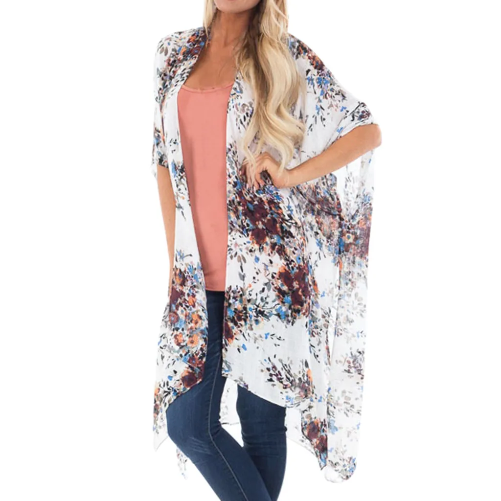 Summer Kimono Cardigan Womens Tops And Blouses Clothes 2019 Streetwear Floral Print Blouse Women Batwing Sleeve Ladies Tops
Summer Kimono Cardigan Womens Tops And Blouses Clothes 2019 Streetwear Floral Print Blouse Women Batwing Sleeve Ladies Tops