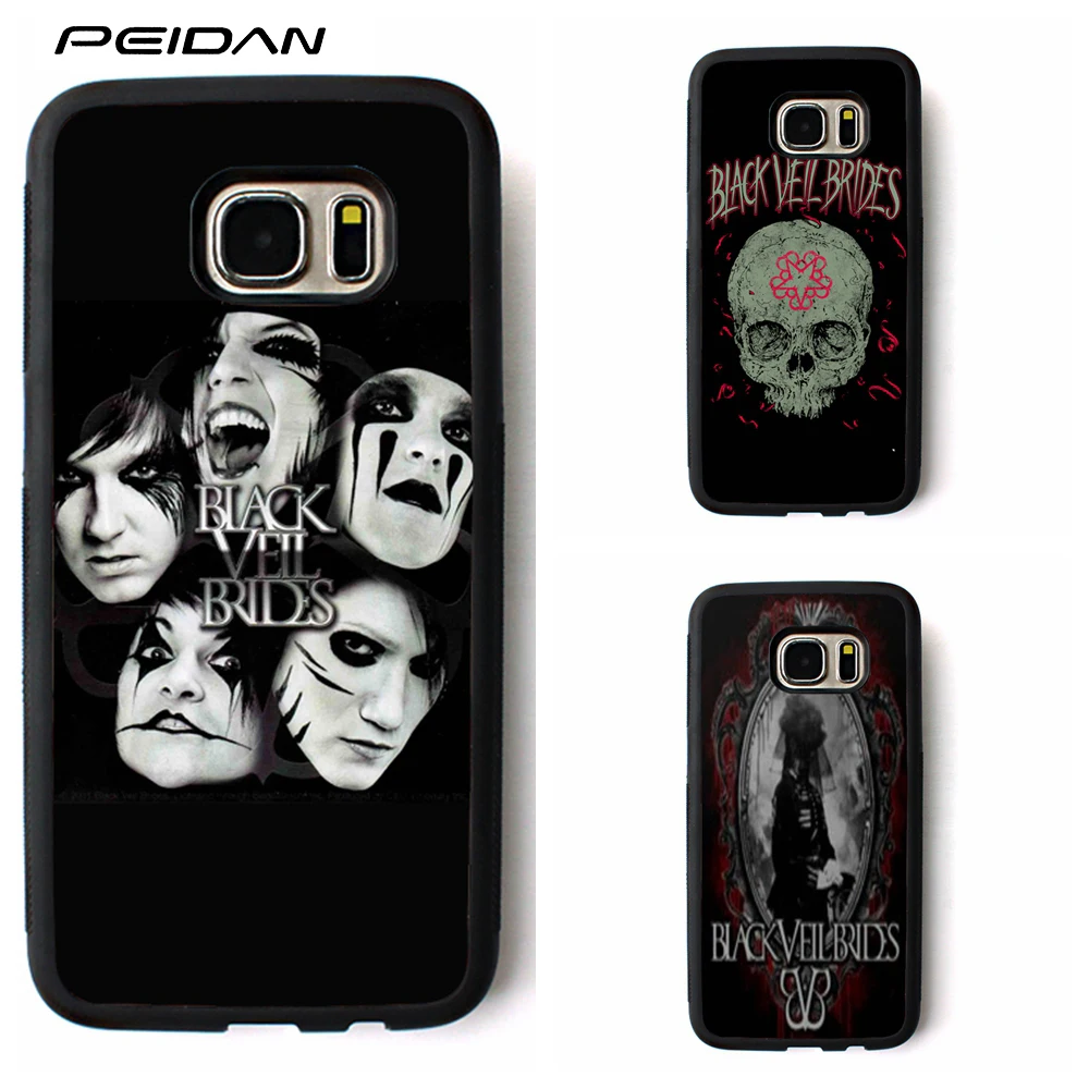 Peidan Black Veil Brides крышка телефона чехол для Samsung Galaxy S3 S4 S5 S6 S7 S8 Edge Примечание 3 4 5 # ww50 |