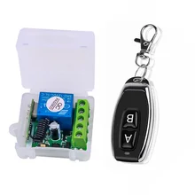 2022 DC12V 10A Relay 1 CH Wireless RF Remote Control Switch Transmitter with Receiver Module 433mhz Remote Control
2022 DC12V 10A Relay 1 CH Wireless RF Remote Control Switch Transmitter with Receiver Module 433mhz Remote Control