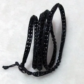 Unique Pearls jewellery Store,Special Offer Trendy Women Setting Lace-up Black Crystal Handmade Wrap Bracelet Friendship
Unique Pearls jewellery Store,Special Offer Trendy Women Setting Lace-up Black Crystal Handmade Wrap Bracelet Friendship