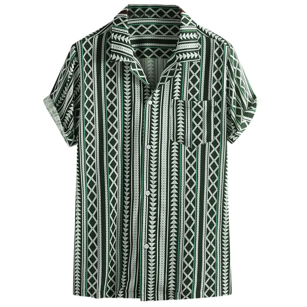 Summer Men Shirts Men's Shirt Men's Colorful Stripe Summer Short Sleeve Loose Buttons Casual Shirt Blouse Clothing Chemise Homme
Summer Men Shirts Men's Shirt Men's Colorful Stripe Summer Short Sleeve Loose Buttons Casual Shirt Blouse Clothing Chemise Homme