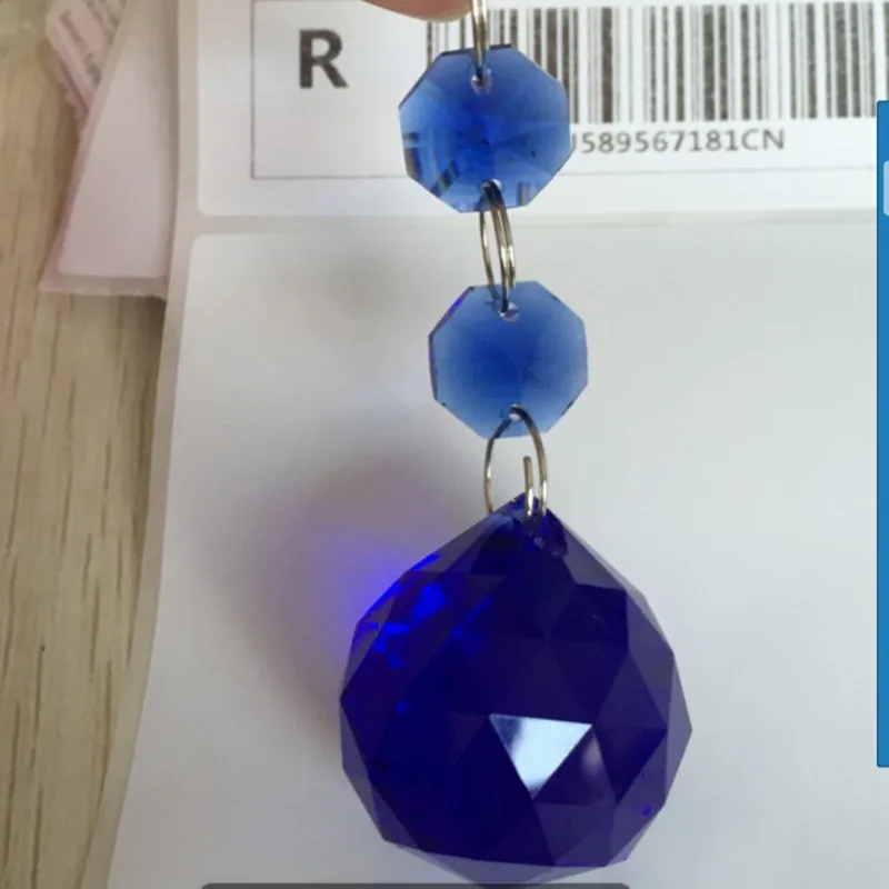 Fancy 10pcs/Lot 30mm Dark Sapphire Color Crystal Chandelier Prism Ball With 14mm Octagon Crystal Suncatcher
Fancy 10pcs/Lot 30mm Dark Sapphire Color Crystal Chandelier Prism Ball With 14mm Octagon Crystal Suncatcher