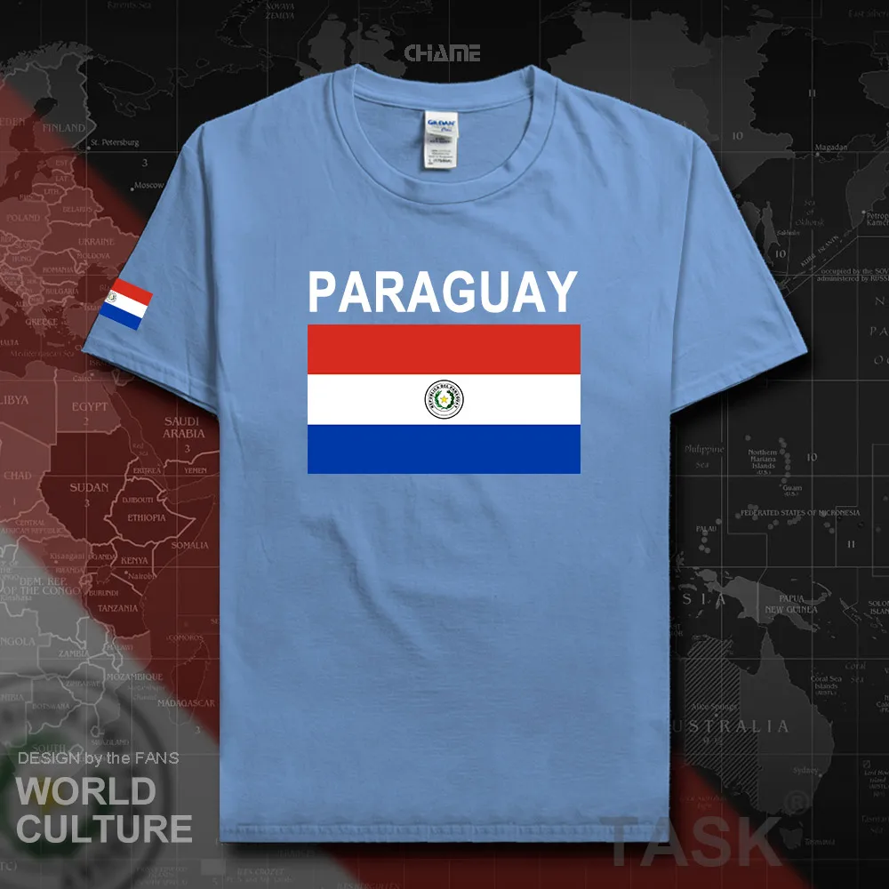 Paraguay men t shirt 2017 jerseys nation team tshirt 100% cotton t-shirt clothing tees country sporting PRY Paraguayan Mestizo
Paraguay men t shirt 2017 jerseys nation team tshirt 100% cotton t-shirt clothing tees country sporting PRY Paraguayan Mestizo