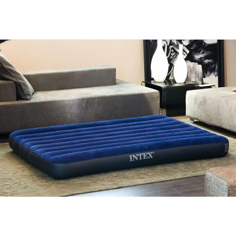 INTEX 68758 137*191*22CM Flocking Striped Air Mattress Air Bed Tent Camping Mat Picnic Mat Inflatable Mat With Electric Pump
INTEX 68758 137*191*22CM Flocking Striped Air Mattress Air Bed Tent Camping Mat Picnic Mat Inflatable Mat With Electric Pump