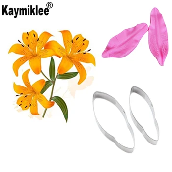 Lily Petal Veiner &Cutter Flower Silicone Mold Fondant Mould Cake Decorating Tools ,Gumpaste Sugarcraft Mold CS178
Lily Petal Veiner &Cutter Flower Silicone Mold Fondant Mould Cake Decorating Tools ,Gumpaste Sugarcraft Mold CS178