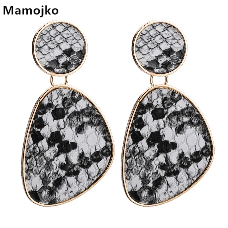 Mamojko Fashion Leopard Print Drop Earrings For Women Vintage Dangle Statement Earrings Geometric Jewelry Christmas Gifts
Mamojko Fashion Leopard Print Drop Earrings For Women Vintage Dangle Statement Earrings Geometric Jewelry Christmas Gifts