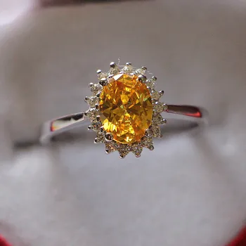 Fancy 2Ct Yellow Oval Cut Female Ring Semi-Mount 14K White Gold Jewelry Excellent Craft G14K Print Valentine Gift
Fancy 2Ct Yellow Oval Cut Female Ring Semi-Mount 14K White Gold Jewelry Excellent Craft G14K Print Valentine Gift
