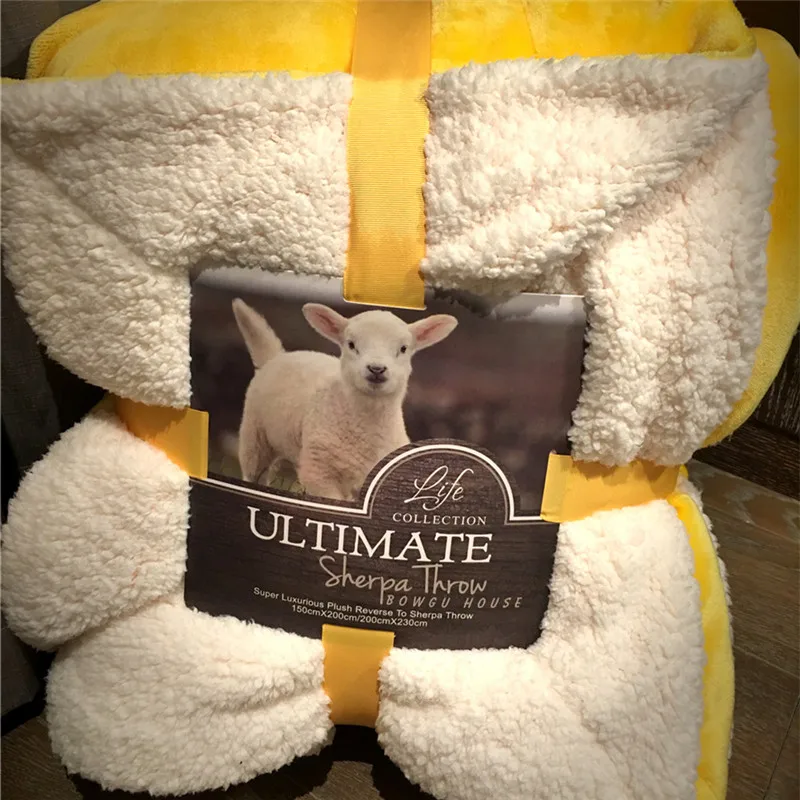 Fashionable Yellow Pure Color Lamb Flannel Fleece Throw Soft Warm Blanket A Quilt Bedspread Blanket To On For The Sofa/Bed/Car
Fashionable Yellow Pure Color Lamb Flannel Fleece Throw Soft Warm Blanket A Quilt Bedspread Blanket To On For The Sofa/Bed/Car