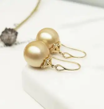free shipping >>>>noble jewelry 11.4-12mm Genuine South Sea Golden Pearl Hook Drop Earrings 14k Yellow Gold
free shipping >>>>noble jewelry 11.4-12mm Genuine South Sea Golden Pearl Hook Drop Earrings 14k Yellow Gold