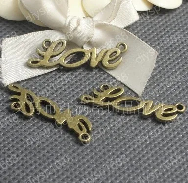100pcs/lot alloy bead Antique Bronze 33*10MM Love connection with 2 holes Jewelry Findings,Accessories charm,pendant,JJA1449
100pcs/lot alloy bead Antique Bronze 33*10MM Love connection with 2 holes Jewelry Findings,Accessories charm,pendant,JJA1449