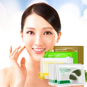 DISAAR Mung bean Essence Eye Mask Eye Patches for Eye Skin Cell repair Ageless 2Pcs/Bag
DISAAR Mung bean Essence Eye Mask Eye Patches for Eye Skin Cell repair Ageless 2Pcs/Bag