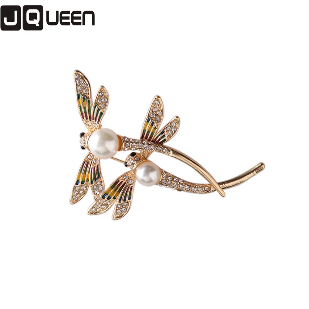1 Piece Gold Color px55 Elegant Exquisite Double Dragonflies Simulated Pearls Female Pin Broochs For Women Unique Jewelry
1 Piece Gold Color px55 Elegant Exquisite Double Dragonflies Simulated Pearls Female Pin Broochs For Women Unique Jewelry