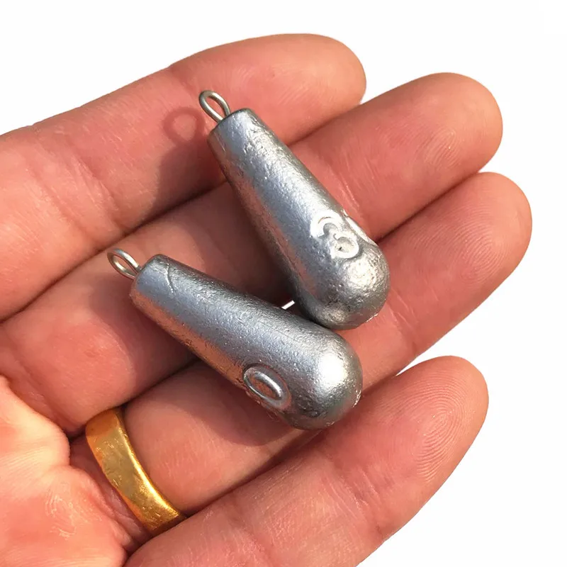 Down Lead Sinker 10g 20g 30g 40g 50g 60g Water Drop Fishing Lure Accessories String Hook Explostion Hooks Tackle 1-3 Pieces Bag
Down Lead Sinker 10g 20g 30g 40g 50g 60g Water Drop Fishing Lure Accessories String Hook Explostion Hooks Tackle 1-3 Pieces Bag