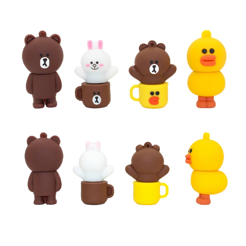 Usb Flash Drive Creative Cute Mug Brown Bear Pendrive 64GB Cartoon Flash Memory Card 4GB 8GB 16GB 32GB Pen Drive 128GB Usb Stick
Usb Flash Drive Creative Cute Mug Brown Bear Pendrive 64GB Cartoon Flash Memory Card 4GB 8GB 16GB 32GB Pen Drive 128GB Usb Stick