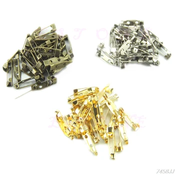 100pcs Safety Brooch Catch Bar Locking Pins Back Base Findings DIY Craft 20mm G15 Drop ship 
100pcs Safety Brooch Catch Bar Locking Pins Back Base Findings DIY Craft 20mm G15 Drop ship