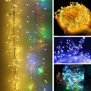 LED Firecracker String Light 2M 200 Leds DIY Christmas Fairy Lights Remote Control Garland Christmas New Year Holiday Decoration
LED Firecracker String Light 2M 200 Leds DIY Christmas Fairy Lights Remote Control Garland Christmas New Year Holiday Decoration