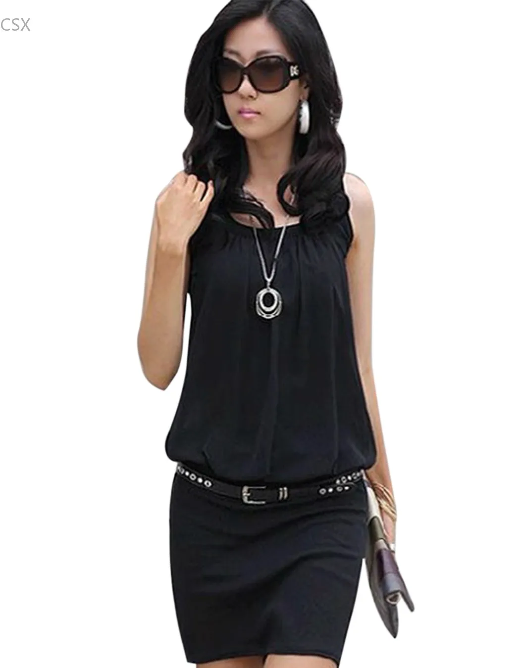 MwOiiOwM New Ladies Stylish Crewneck Sleeveless Chic Tunic Causal Mini Dress Womens Dresses 4 Colors Free Shipping 24
MwOiiOwM New Ladies Stylish Crewneck Sleeveless Chic Tunic Causal Mini Dress Womens Dresses 4 Colors Free Shipping 24