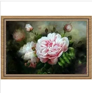 Printed Fabric Factory Shop Cross Stitch Kit Peony Flower Oil Painting Dreamlike Free Shipping
Printed Fabric Factory Shop Cross Stitch Kit Peony Flower Oil Painting Dreamlike Free Shipping