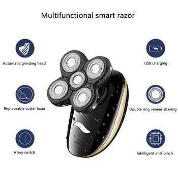 Unisex Multi-function Grooming Electric Shaver Kit Wet And Dry Electric Razor Rechargeable USB Beard Nose Hair Shaving Machine
Unisex Multi-function Grooming Electric Shaver Kit Wet And Dry Electric Razor Rechargeable USB Beard Nose Hair Shaving Machine