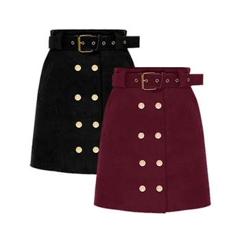 2018 Fashion Women High Waist Tight Faux Suede Skirt Autumn Winter External Pocket Thick A-line Pencil Skirts Faldas Mujer
2018 Fashion Women High Waist Tight Faux Suede Skirt Autumn Winter External Pocket Thick A-line Pencil Skirts Faldas Mujer