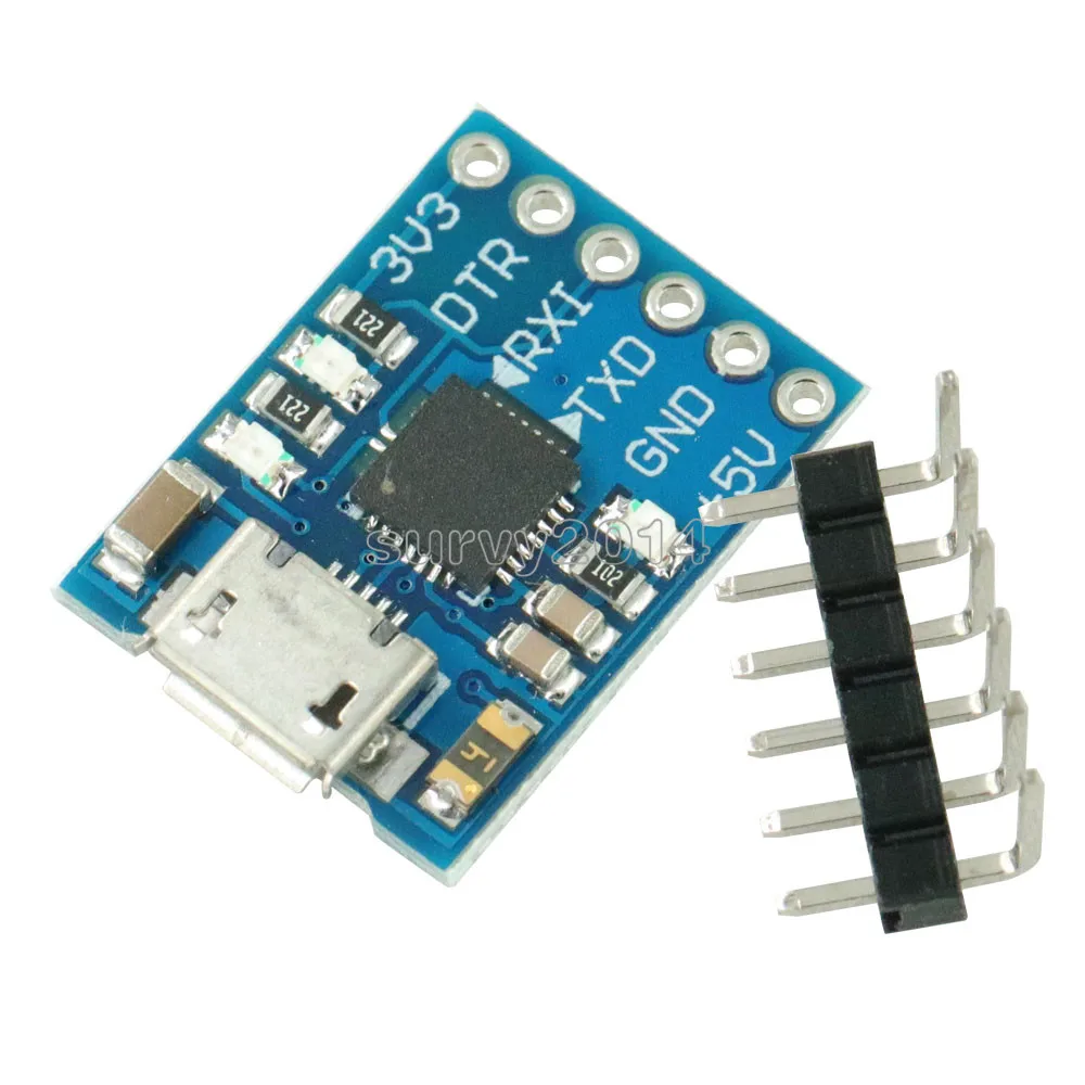 CP2102 MICRO USB для UART TTL модуль 6-контактный последовательный преобразователь STC Замена FT232
CP2102 MICRO USB для UART TTL модуль 6-контактный последовательный преобразователь STC Замена FT232