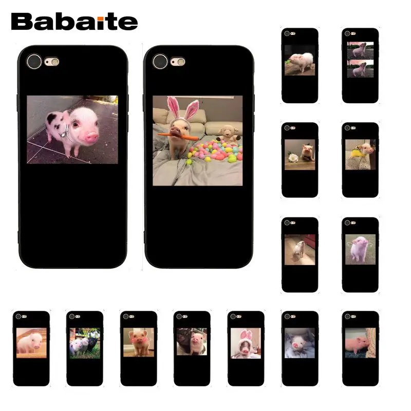 Babaite Cute Little Pink Pet Pig Phone Case Cover for iphone 11 Pro 11Pro Max 8 7 6 6S Plus X XS MAX 5 5S SE XR
Babaite Cute Little Pink Pet Pig Phone Case Cover for iphone 11 Pro 11Pro Max 8 7 6 6S Plus X XS MAX 5 5S SE XR