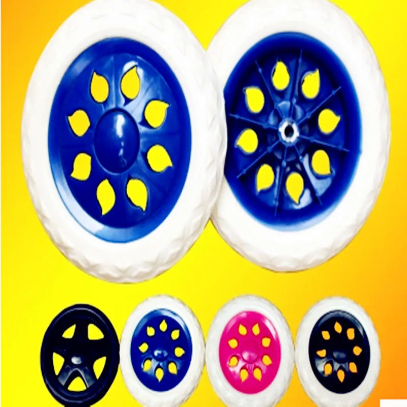 2016 Free Shipping 2 Pieces/pair Foaming round mute wheels 15cm diameter Colorful Portable Folding Trolley Car Wheel 4 tyle
2016 Free Shipping 2 Pieces/pair Foaming round mute wheels 15cm diameter Colorful Portable Folding Trolley Car Wheel 4 tyle