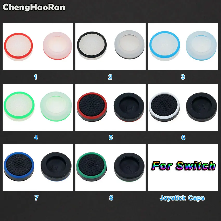 ChengHaoRan 2pcs Analog Joy stick Caps Joystick Grip Caps Cover Cases For Nintendo Switch NS Controller
ChengHaoRan 2pcs Analog Joy stick Caps Joystick Grip Caps Cover Cases For Nintendo Switch NS Controller