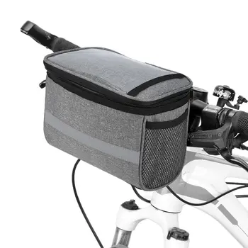 Cycling Bag Bike Bicycle Insulated Front Bag MTB Bike Handlebar Bag Basket Pannier Cooler Bag with Reflective Strip
Cycling Bag Bike Bicycle Insulated Front Bag MTB Bike Handlebar Bag Basket Pannier Cooler Bag with Reflective Strip