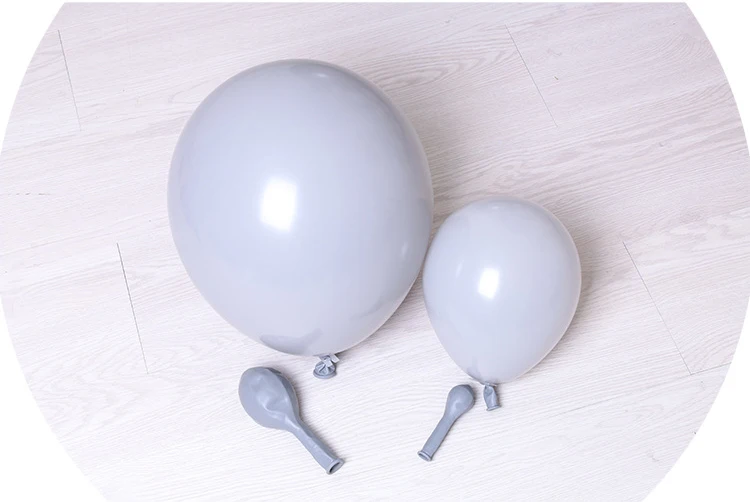 100pcs Pastel Grey Balloons Grey Macaron Balloon Bouquet baby shower House Moving Chilren's Room Decoration
100pcs Pastel Grey Balloons Grey Macaron Balloon Bouquet baby shower House Moving Chilren's Room Decoration