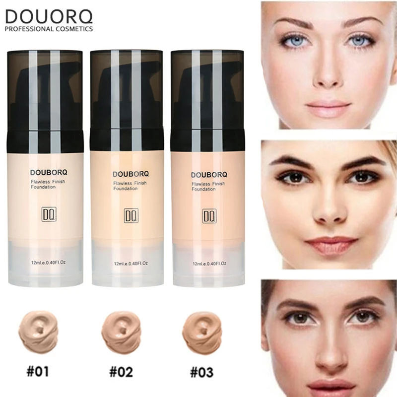 12ml Full Coverage Liquid Foundation Water-Resistant Natural Makeup Base Coverage Waterproof Finish Foundation Maquillaje Base
12ml Full Coverage Liquid Foundation Water-Resistant Natural Makeup Base Coverage Waterproof Finish Foundation Maquillaje Base