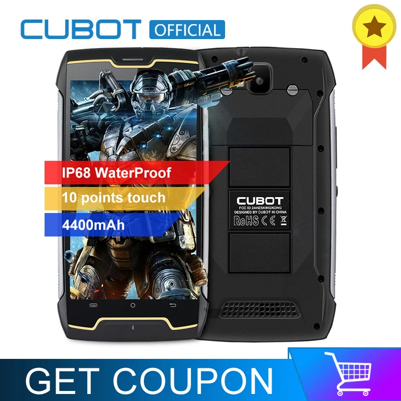 Original Cubot KingKong IP68 Waterproof Smartphone Dustproof Shockproof Cellular MT6580 Quad Core 5.0 Inch HD 2GB 16GB 4400mAh
Original Cubot KingKong IP68 Waterproof Smartphone Dustproof Shockproof Cellular MT6580 Quad Core 5.0 Inch HD 2GB 16GB 4400mAh